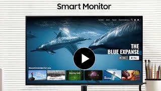 Samsung M7 4K Smart Monitor Overview  This is Unique [upl. by Newby]