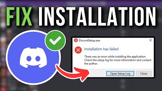 How To Fix Discord Installation Has Failed Error  Full Tutorial [upl. by Weslee128]