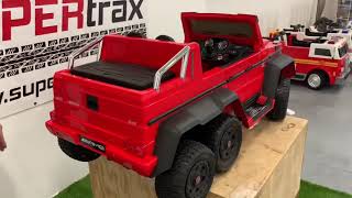 SUPERtrax Licensed Mercedes G63 6x6 Assembly Video [upl. by Analeh]