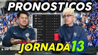 PRONOSTICOS JORNADA 13 DE LA LIGA MX [upl. by Yenffit]