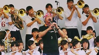 【本人演奏】オーメンズ･オブ･ラブ  伊東たけしTSQUARE＆香芝市内中学校吹奏楽部合同バンド [upl. by Denby]