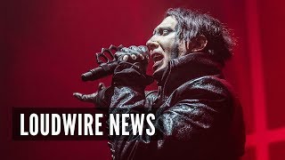 Marilyn Manson Issues Explanation For Onstage Fake Gun Incident [upl. by Tortosa]