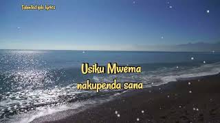 Ibraah  Usiku Mwema Official Video Lyrics [upl. by Hawkie]