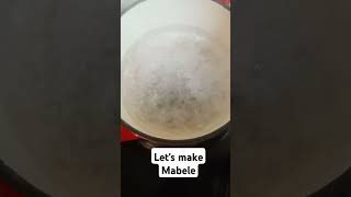 How to make Mabele Mabelekingkong Mabele porridgebowl cookingchannel [upl. by Ardna]