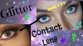 GlitterContact lens ColorCl Pearl Edition Im Shook [upl. by Afira]