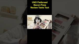 FASTEST Fast Food Pizza EVER Uno Flatbread Bacon Pizza Put to the Test [upl. by Vivica]