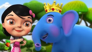 Hathi Raja ऊपर पंखा चलता है Hindi Songs and Nursery Rhymes Collections [upl. by Malda]