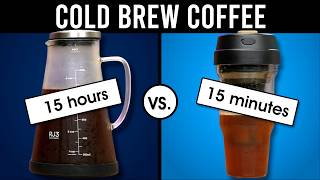 How Long To Brew Cold Brew Coffee  Experiment Results [upl. by Dalenna]