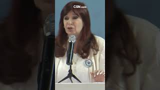 CRISTINA KIRCHNER cargó contra JAVIER MILEI [upl. by Magdalene]