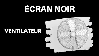 BRUIT DE VENTILATEUR  Écran Noir Bruit Blanc 💨 100  NATUREL [upl. by Eecyal]