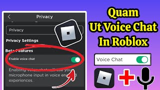 Quam admitte Voice Chat in Roblox 2024 Quam Impetro ROBLOX VOX CHAT [upl. by Burkhardt448]