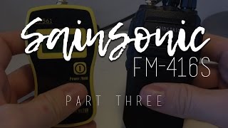 Sainsonic FM416  Part 3  QampA  Encryption Power Output Music [upl. by Mcmaster]