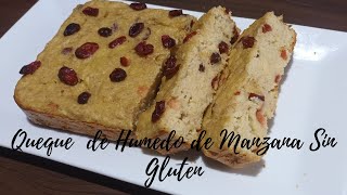 ¡Avena y Manzana🍎 Delicioso QuequeTarta Sin AzúcarSin Harinas [upl. by Gelb]