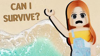 NASTUCK AKO SA ISLAND  ROBLOX Survive 100 Days on Desert Island [upl. by Salomon]