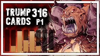 Hearthstone Trump Cards  316  Garrosh Thirsts for Blood  Part 1 Warrior Arena [upl. by Lennej]