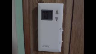 Round Honeywell Thermostat Fail Strike TWO WTF [upl. by Paley]