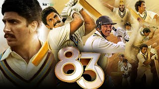 83 Hindi Movie 1080p Full HD Facts  Ranveer Singh Jiiva Pankaj Tripathi Deepika Padukone [upl. by Dikmen]