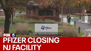 Pfizer closing facility in New Jersey [upl. by Trembly]