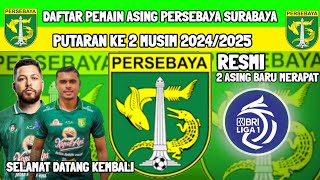 RESMI‼️DAFTAR PEMAIN ASING PERSEBAYA SURBAYA  WELCOME BACK YAN VIKTOR  KABAR PERSEBAYA [upl. by Alta]