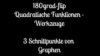 3 Algebra Werkzeuge  Schnittpunkte von Graphen  lange Version [upl. by Alitta701]