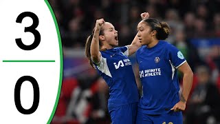 Chelsea vs Ajax 30 Highlights amp Goals  Womens Champions League 2024 [upl. by Aicirtap]