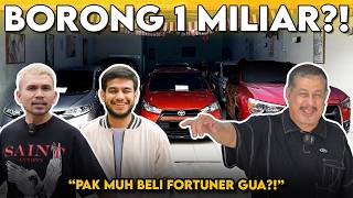 BORONG MOBIL SAMPE 1 MILIAR DI SHOWROOM PAK MUH‼️ DOI MALAH MAU BAYARIN FORTUNER GUA⁉️ [upl. by Mazurek]