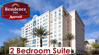 Residence Inn Las Vegas Hughes Center  2 BEDROOM SUITE Tour [upl. by Dnanidref]