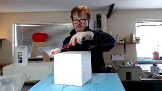 How to waterproof styrofoam and how to waterproof polystyrene for outside use [upl. by Anabal]