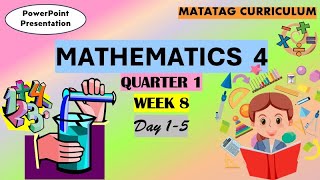 Mathematics 4 Matatag Curriculum Quarter 1 Week 8 Day 15 [upl. by Mauer]