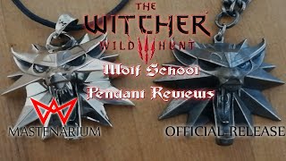 Witcher 3 Wolf School PendantMedallion reviews Mastenarium  Official [upl. by Manoff]