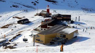 Sesselbahn AlpsuCalmut Oberalppass 3 Dezember 2016 [upl. by Ahsiekin279]