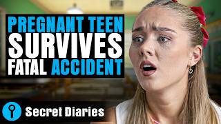 Pregnant Teen Survives Fatal Accident  secretdiaries [upl. by Nahaj]