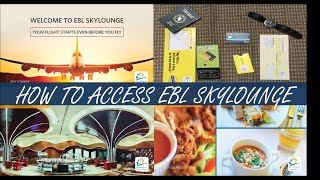 EBL Skylounge access WITHOUT CREDIT CARD  VISA Signature card Unboxing  VLOG 001 Aakash Kothay [upl. by Evers]