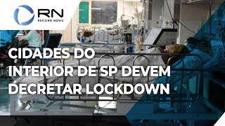 Cidades do interior de São Paulo devem decretar lockdown [upl. by Nolek]