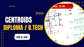 CENTROID Problems in Engineering mechanics for Civil amp Mechanical [upl. by Zaneski]