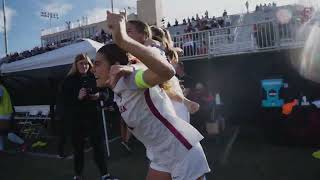 2024 Womens Soccer Senior Day Highlight Recap [upl. by Kerred]