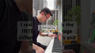 Outdoor Piano  NYC  GodowskyChopin Revolutionary Étude 4  62424 pianolessonsonline [upl. by Karney]