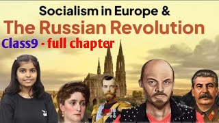 SOCIALISM IN EUROPE AND RUSSIAN REVOLUTION History Chapter 2 Class 9 THEORY  SOLUTIONS  RN Glory [upl. by Htebizile]