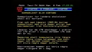 Nyheter från TextTV 19820208 [upl. by Mcadams605]