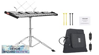 VEVOR 32 Note Glockenspiel Xylophone Bell Kit Professional Percussion Instrument Set Review [upl. by Mrots]