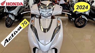 Honda Activa 7G 2024 Model Launched in india  PriceFeatures  Activa new 2024 Model [upl. by Halilad]