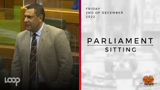 Parliament Sitting  Debate  Friday 2nd Of December 2022 [upl. by Pelagias]