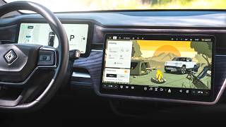 RIVIAN User Interface Full Walkthrough  R1S and R1T [upl. by Shell]