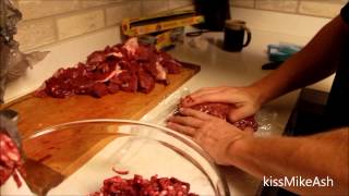 How to package and store Deer meat [upl. by Enyale652]