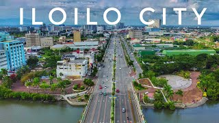 Is ILOILO CITY The Most Livable and Bike Lane Capital of the Philippines  4K  iloilo droneshots [upl. by Nydia]