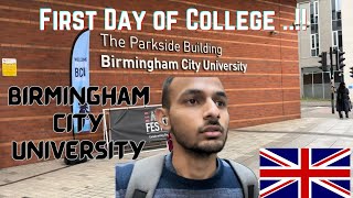 Birmingham City University  First Day of College  Hipoo in Abroad ❤️ [upl. by Lorrad328]