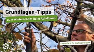 GrundlagenTipps zum Winterschnitt beim Apfelbaum Schritt für Schritt Anleitung  gardify Tipps [upl. by Maharba539]