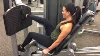 Single leg Leg Press Seated [upl. by Sulienroc600]