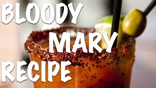 Bloody Mary Cocktail Drink Recipe HD [upl. by Azilef]