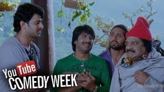 Darling Movie Srinivas Reddy amp Dharvmavarapu Comedy Scene  Prabhas Kajal  Sri Balaji Video [upl. by Eirot]